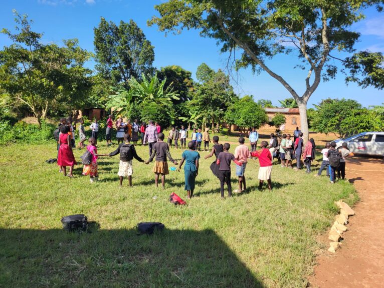 children playing at the centre